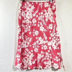 Women’s Roxy Floral midi Skirt size small